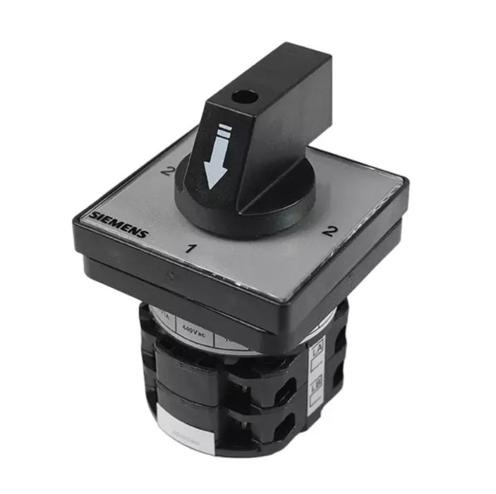 Siemens 3LD41021PC100RC0 10A-1P-2W- WITHOUT OFF CHANGEOVER SWITCH