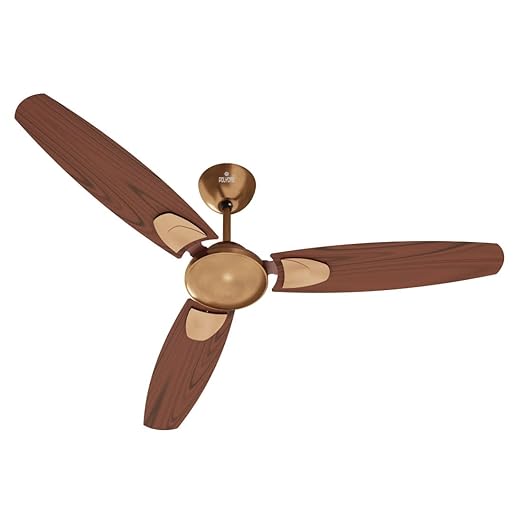 Polycab 48 1200mm Fan Superia Petal 1 Star Super Primium (Antique Copper Rosewood)