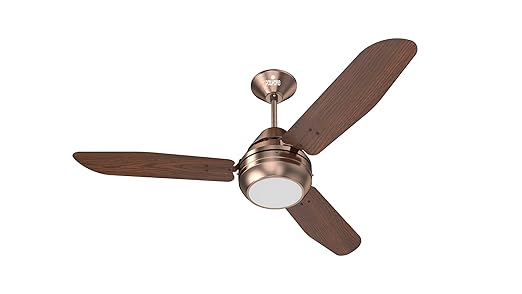 Polycab Superia Lite SP01 Super Premium 1200mm Designer 1 star Ceiling Fan (Antique Copper Rosewood)