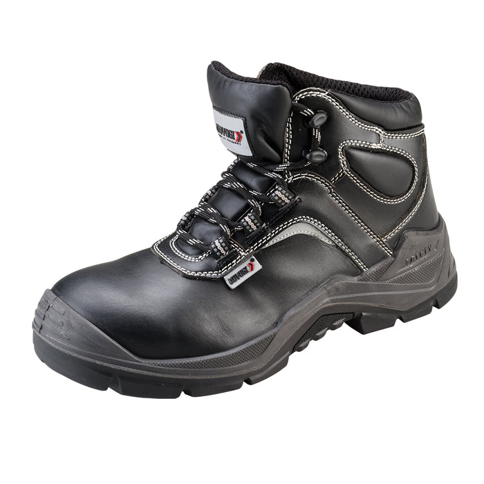 Udyogi Udyogi Safety Shoes DIP PU Sole High Ankles EDGE THUNDER Foot Protection - VMHSFT5951