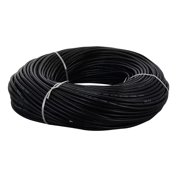 Polycab 16 Sqmm, 3 core Pvc Insulated  & Sheathed Copper Flexible Cable Black