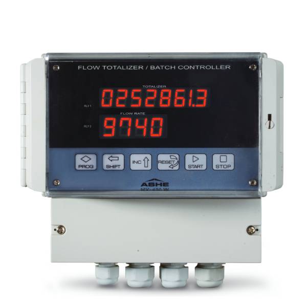 Flow Totalizer / Batch Controller, 4+8 dgt, Field
MX-450W