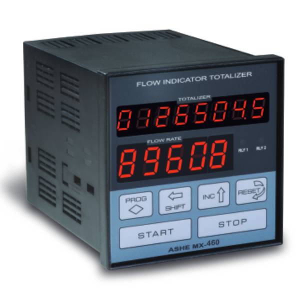 Flow Totalizer / Batch Controller, 5+8 dgt, Panel
MX-460P