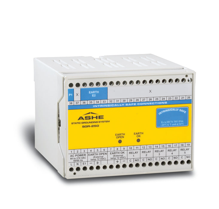 Static Charge Grounding Relay, Resistance, Module
SGR-250SM