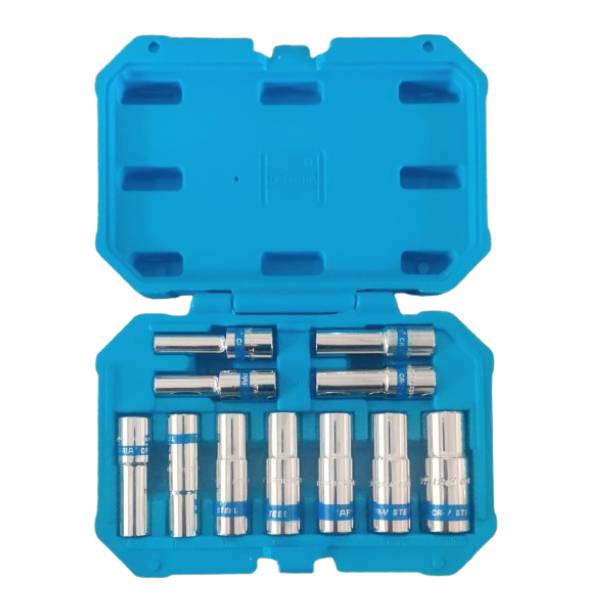 Taparia 1/2 inch Square Drive Deep Socket Set, SLHS11