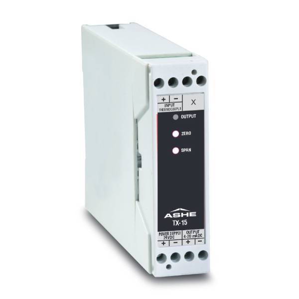 Temperature Transmitter Two-wire, TC, DIN
TX-15