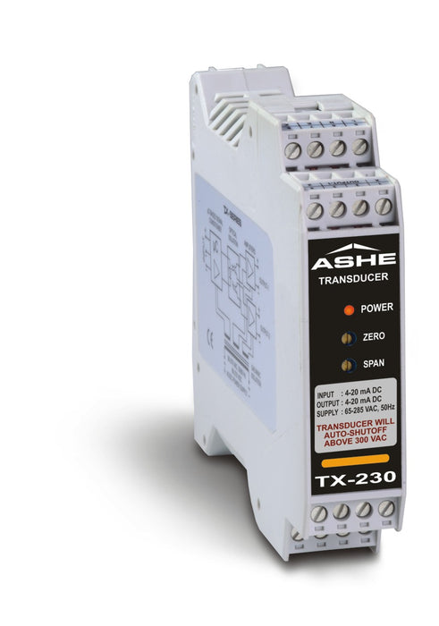 Signal Isolator (mA to mA) 
TX-230
