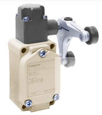 Omron WLCA32 43 WITH PARTS LIMIT SWITCH FORK LEVEL LOCK ACTUATOR TYPE