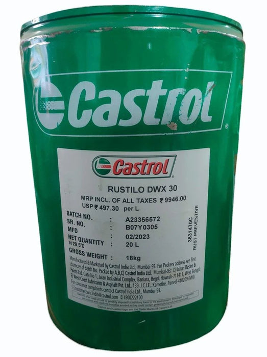 Castrol 8330/12 Rustilo Dwx 30 20 Lt Dr (M)