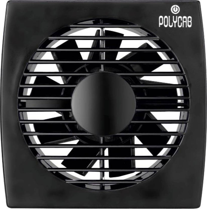 Polycab Freshner 100mm 4 E Fan Freshner Axl Black 100 mm Exhaust Fan (White)