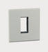 Legrand 575701 1 MODULE PEARL ALUMINIUM COVER WITH FRAME ARTEOR PLATE