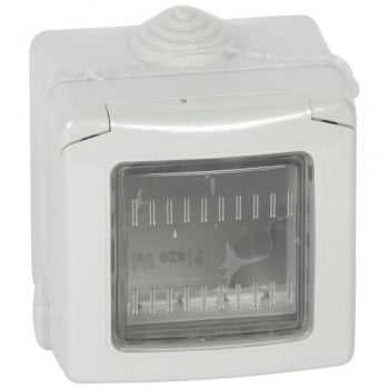 Legrand 680612 GREY PLEXO BOX& ADAPTOR WITH PVC MEMBRANE 2M IP 55