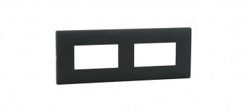 Legrand 676354 6 Modules matt grey plate