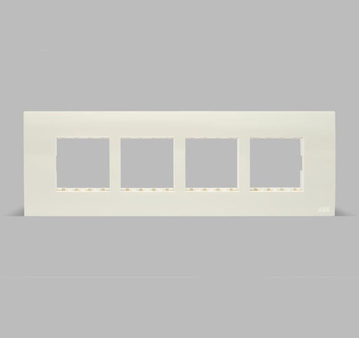 ABB IIP0893 BL 8M Plate Ivie Euro White 1SYK100001A1077