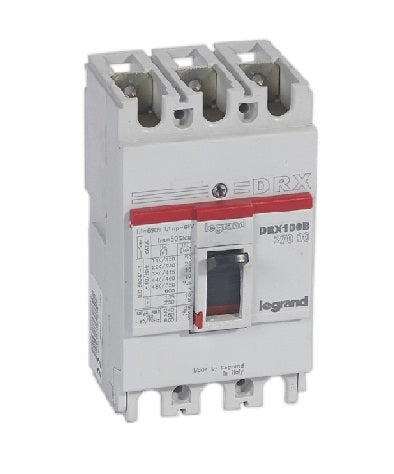 Legrand 027039 63A 3P ICU 10kA FRAME : DRX100 DRX MCCB