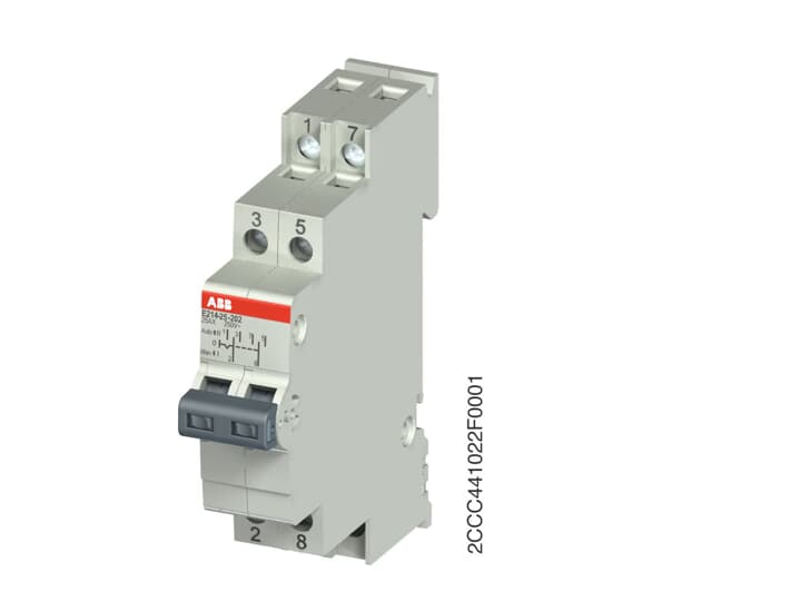 ABB SPD 2CCA703031R0001 E214 25 202 group switch 25 A (I 0 II)