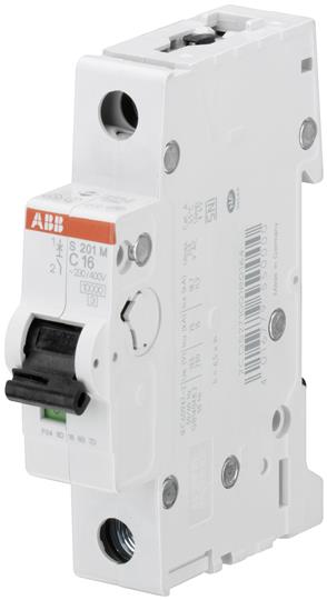 ABB S201M C 6 Mini Circuit Breaker 2CDS271001R0064 (Set of 2)