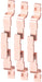 Siemens 3RT29386A Contact piece set for 3RT2038 3 NO Main contacts consists of 3 movable and 6 fixed contact pieces