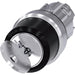 Siemens 3SU10504BF010AA0 RONIS KEY OPERATED SWITCH 22mm ROUND METAL SHINY WITH 2 SWITCH POSITIONS