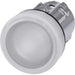 Siemens 3SU10516AA600AA0 INDICATOR LIGHTS 22mm ROUND METAL SHINY WHITE LENS SMOOTH
