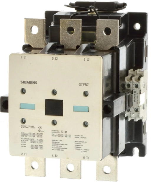 Siemens 3TF5702 OCF7 475A 2NO 2NC 110 132A POWER CONTACTOR 5060HZ