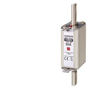 Siemens 3NA71366RC 160A SIZE 1 690V AC S.C. BREAKING CAPACITY 120Ka (sym.) HRC DIN FUSE