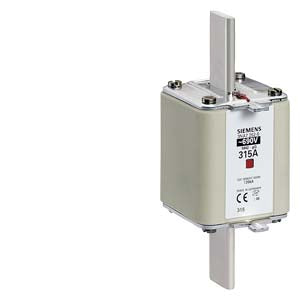 Siemens 3NA72526RC 315A SIZE 2 690V AC S.C. BREAKING CAPACITY 120Ka (sym.) HRC DIN FUSE