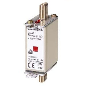 Siemens 3NA78170RC 40A SIZE 000 500V AC HRC FUSE DIN S.C. CAPACITY 120KA