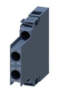 Siemens 3RH29211DA11 SIZE:S00S0;1NO 1NC AUX. SWT.BLOCK ON LEFT & RIGHT