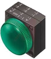 Siemens GREEN LENS ASSEMBLY WITH HOLDER 3SB52016BE00