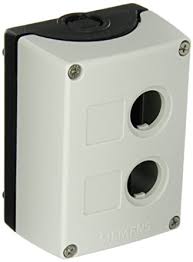 Siemens 2 WAY GREY PLASTIC ENCLOSURE FOR PUSH BUTTON STATION 3SB58020AC3