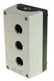 Siemens 3 WAY GREY PLASTIC ENCLOSURE FOR PUSH BUTTON STATION 3SB58030AC3