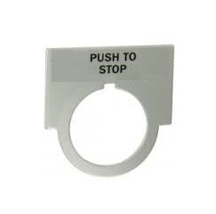 Siemens STOP INSCRIPTION PLATES 3SB59012EK