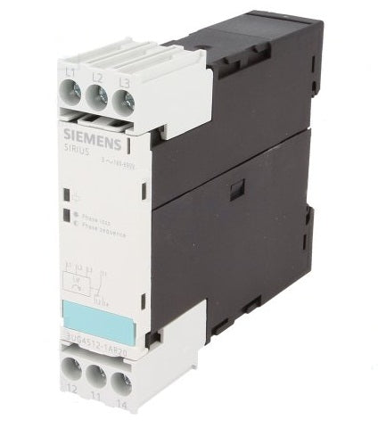Siemens LINE MONITORING RELAY 1CO 160 690V FOR PHASE SEQUENCE FAILURE IMBALANCE 3UG45121AR20