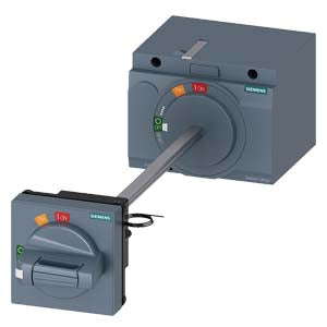 Siemens 3VA92670FK23 ILLUMINATED DOOR MTD ROTARY OPERATOR 24VDC 3VA2