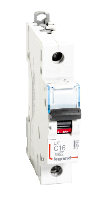 Legrand 408592 16A SP 10kA C ~ AC:240410V DX3 MCB