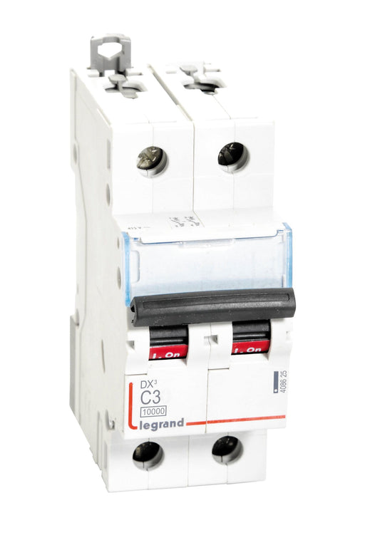 Legrand 408625 3A DP 10kA C ~ AC:415V DX3 MCB