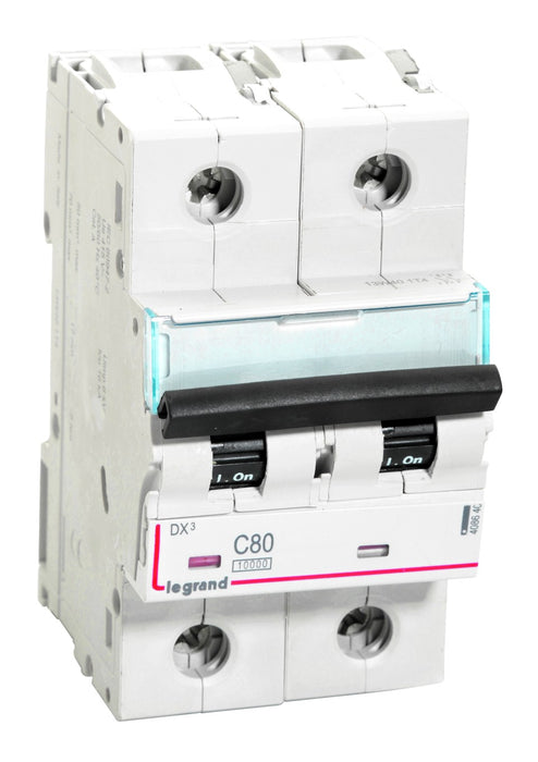 Legrand 408640 80A DP 10kA AC:230400V DX3 MCB