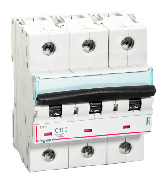 Legrand 408663 100A TP 10kA AC:400V DX3 MCB