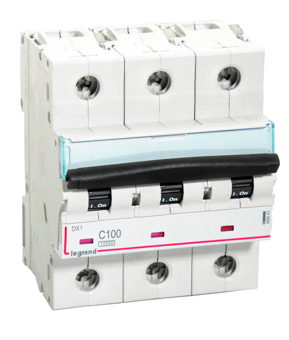 Legrand 408663 100A TP 10kA AC:400V DX3 MCB
