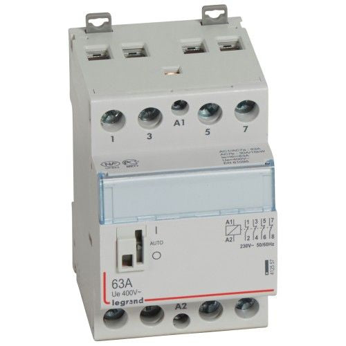 Legrand 412556 63A CX3 POWER CONTACTOR 4 NO DX3 CONTACTOR
