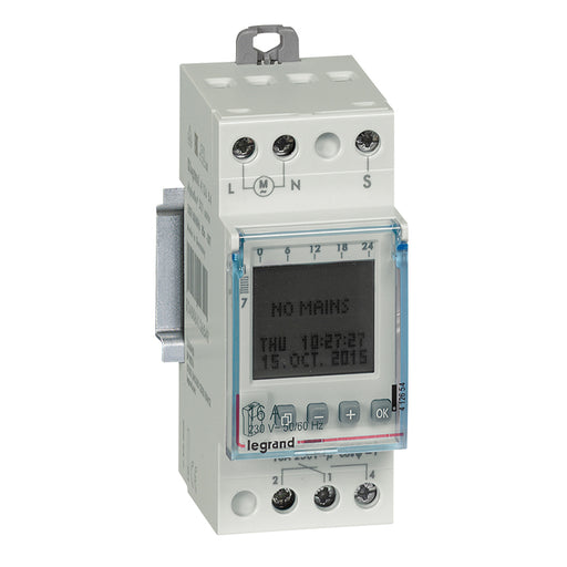 Legrand 412654 ALPHAREX3 D21 ASTRO 1 CHANNEL DX3 TIME SWITCHES