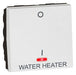 Legrand 572049 SWITCH 20A DP 1 WAY WITH INDICATOR AND WATER HEATER MARKING 2 MODULE