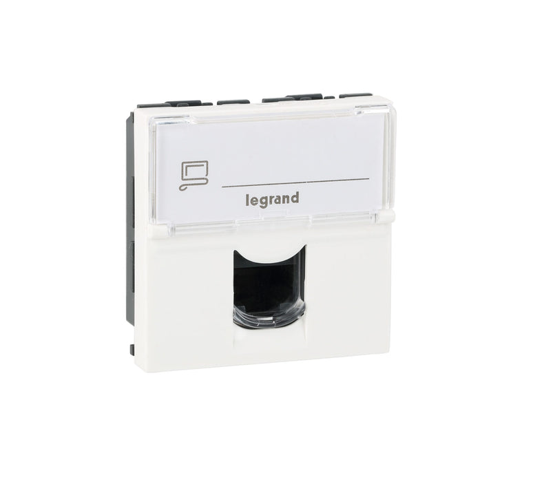 Legrand Category 5E Utp 8 Contacts 2 Module Arteor Information Socket 45 X 45 Mm(White) 573475