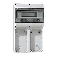 Legrand 057705 SURFACE MOUNTING BOX WITH 12 MODULE DINRAIL