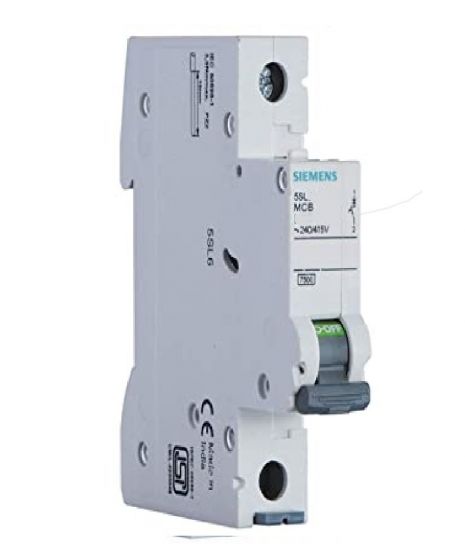Siemens 5SL71167RC 16A 1P 15kA 240415V AC 50?60Hz WITH C CURVE BETAGARD MINIATURE CKT BREAKER