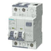 Siemens 5SU13241RC40 40A 2P 30mA 10KA 4MBETAGARD RCBO C 240VAC 50 60HZ.