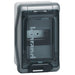 Legrand 601994 4 MODULE WEATHER PROOF BOX IP 65 IK 09 CLASS II COVER COLOR DARK GREY