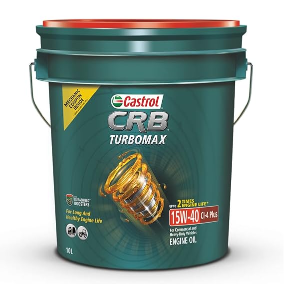 Castrol CRB TURBOMAX 15W-40 CI-4 PLUS Diesel Engine Oil - 10 L