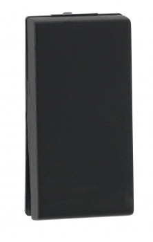 Legrand 673100 6A 2W 1 MODULE MYRIUS SWITCH BLACK MECHANISM